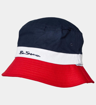 Ben Sherman Hat Mens Navy Red White