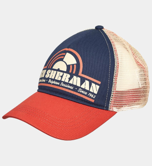 Ben Sherman Cap Mens Dark Orange Navy