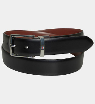 Ben Sherman Belt Mens Black Tan