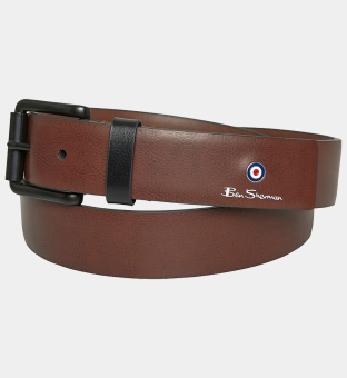 Ben Sherman Belt Mens Tan