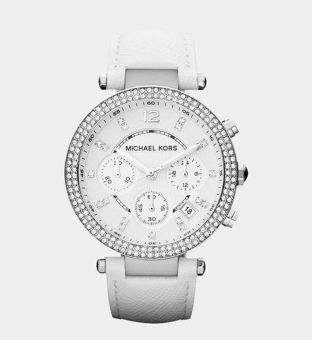 Michael Kors Watch Womens Silver White