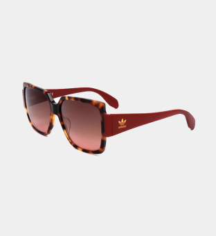 Adidas Sunglasses Womens Red Havana