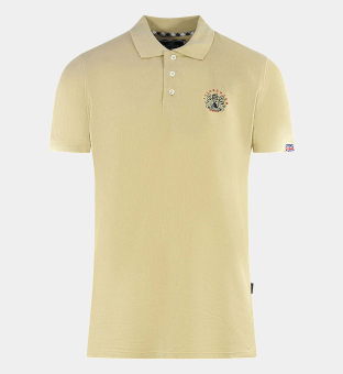 Aquascutum Polo Shirt Mens Beige