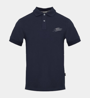 Plein Sport Polo Shirt Mens Blue