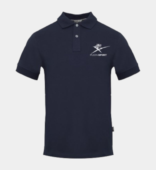 Plein Sport Polo Shirt Mens Blue
