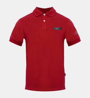 Plein Sport Polo Shirt Mens Red