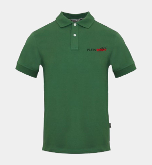 Plein Sport Polo Shirt Mens Green