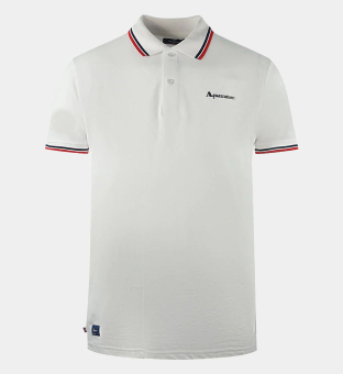 Aquascutum Polo Shirt Mens White