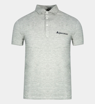 Aquascutum Polo Shirt Mens Grey