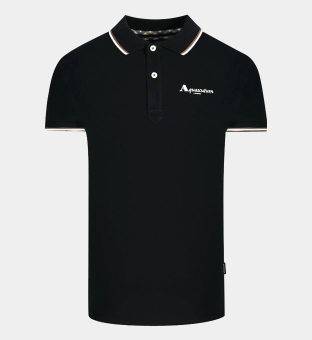 Aquascutum Polo Shirt Mens Black