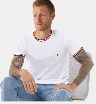 French Connection T-shirt Mens White