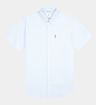 Ben Sherman Shirt Mens Sky Blue