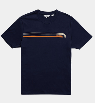 Ben Sherman T-shirt Mens Dark Navy