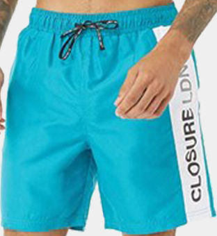 Closure London Shorts Mens Teal