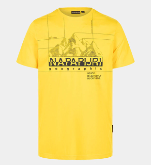 Napapijri T-shirt Mens Yellow