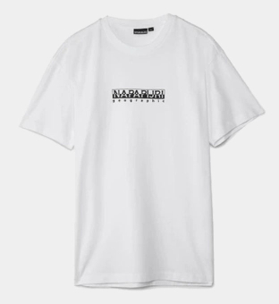 Napapijri T-shirt Mens White Black