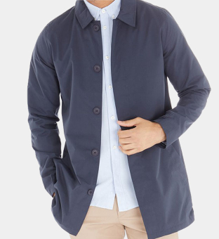 French Connection Jacket Mens Dark Blue