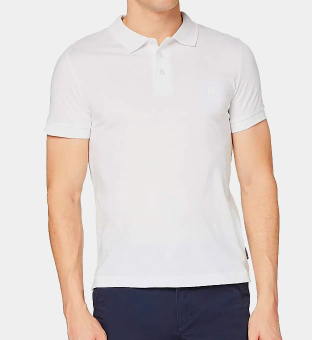 French Connection Polo Shirt Mens White