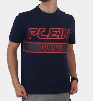 Plein Sport T-shirt Mens Blue