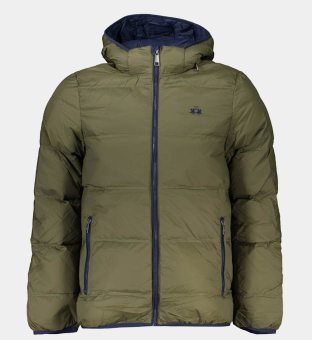 LA Martina Jacket Mens Khaki Green