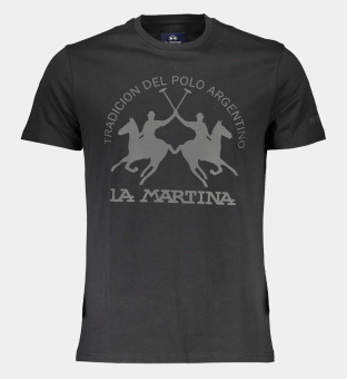 LA Martina T-shirt Mens Black