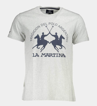 LA Martina T-shirt Mens Grey