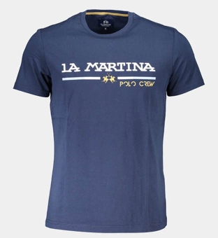 LA Martina T-shirt Mens Navy Blue