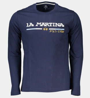 LA Martina T-shirt Mens Navy Blue